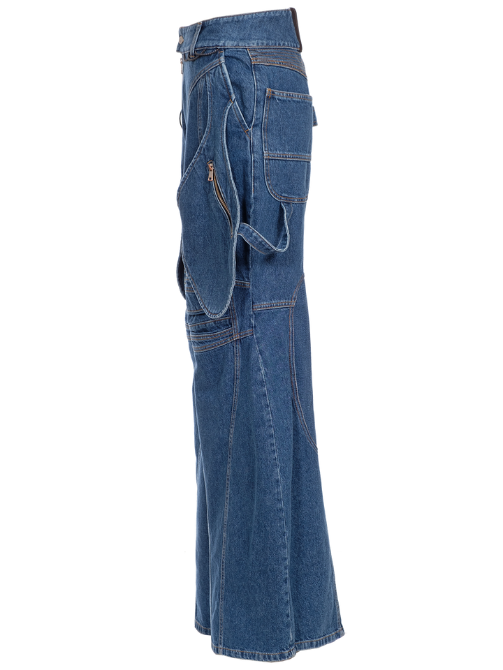 Natasha Zinko Washed Denim Jeans