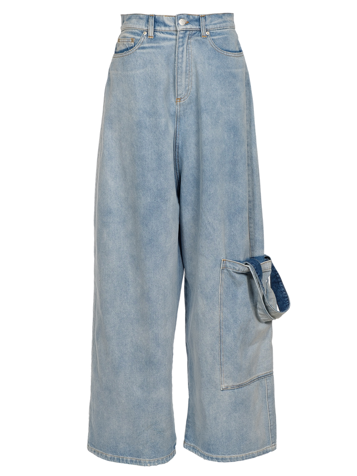 Natasha Zinko Washed Jeans Transformers