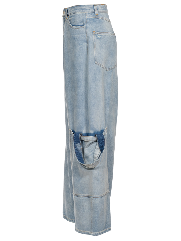 Natasha Zinko Washed Jeans Transformers