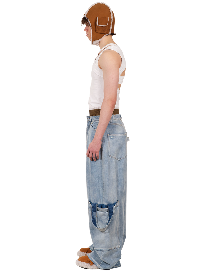 Natasha Zinko Washed Jeans Transformers