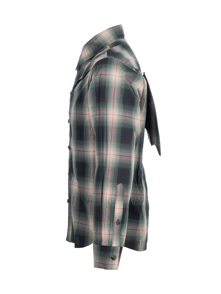 Natasha Zinko Wings Check Shirt