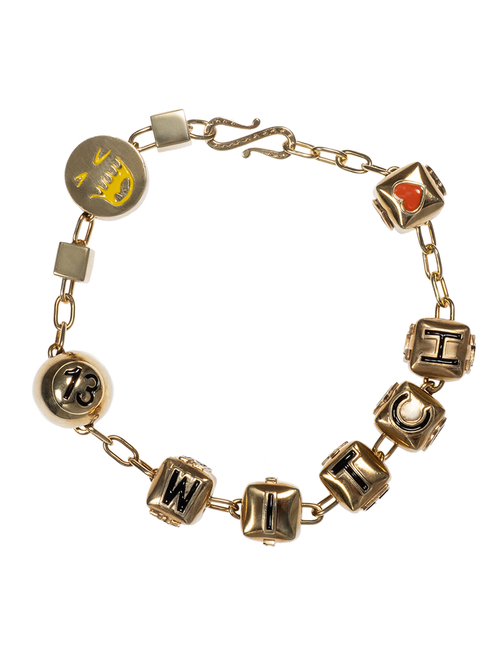 natasha zinko Witch Charm Bracelet