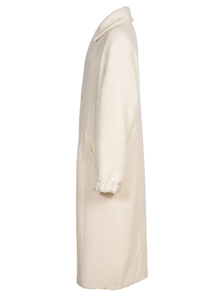 Natasha Zinko Wool Blend Boucle Coat