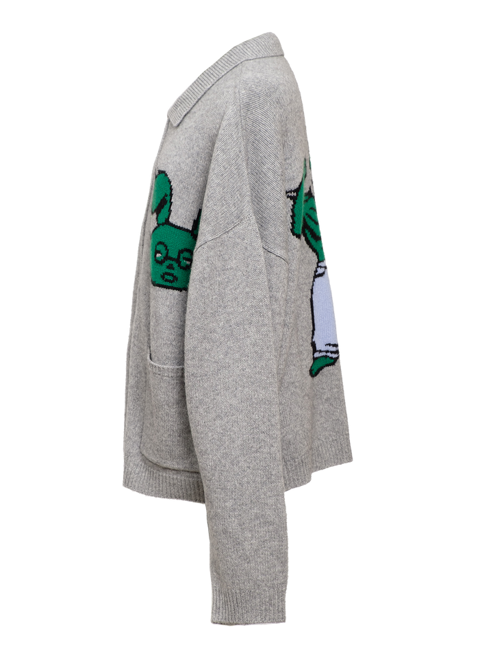 Natasha Zinko NZ Original JeansCashmere/wool Knit Cardigan