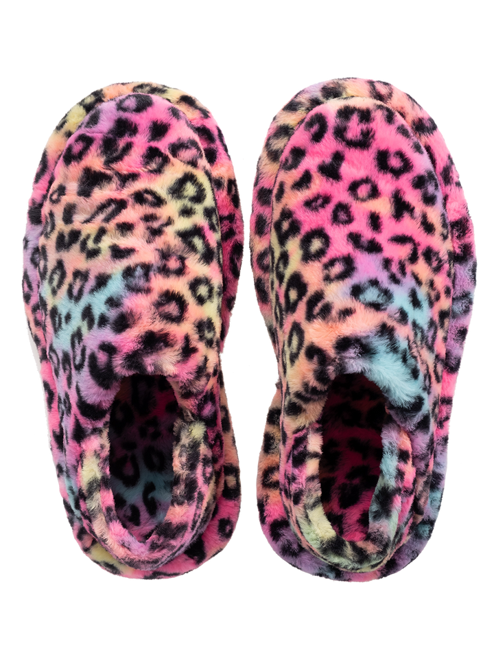 natasha zinko The Psycho Leopard Convertible Slides