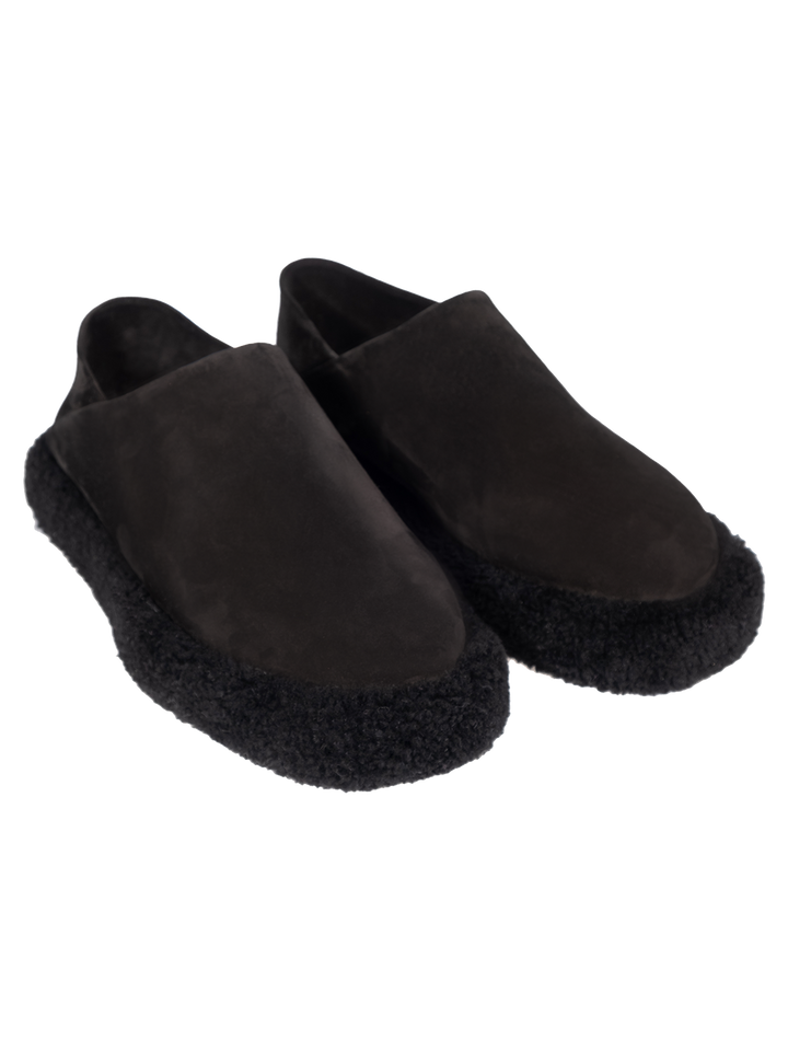 Natasha Zinko The Shearling Monster Convertible Slides