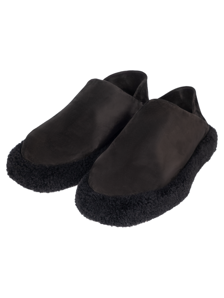 Natasha Zinko The Shearling Monster Convertible Slides