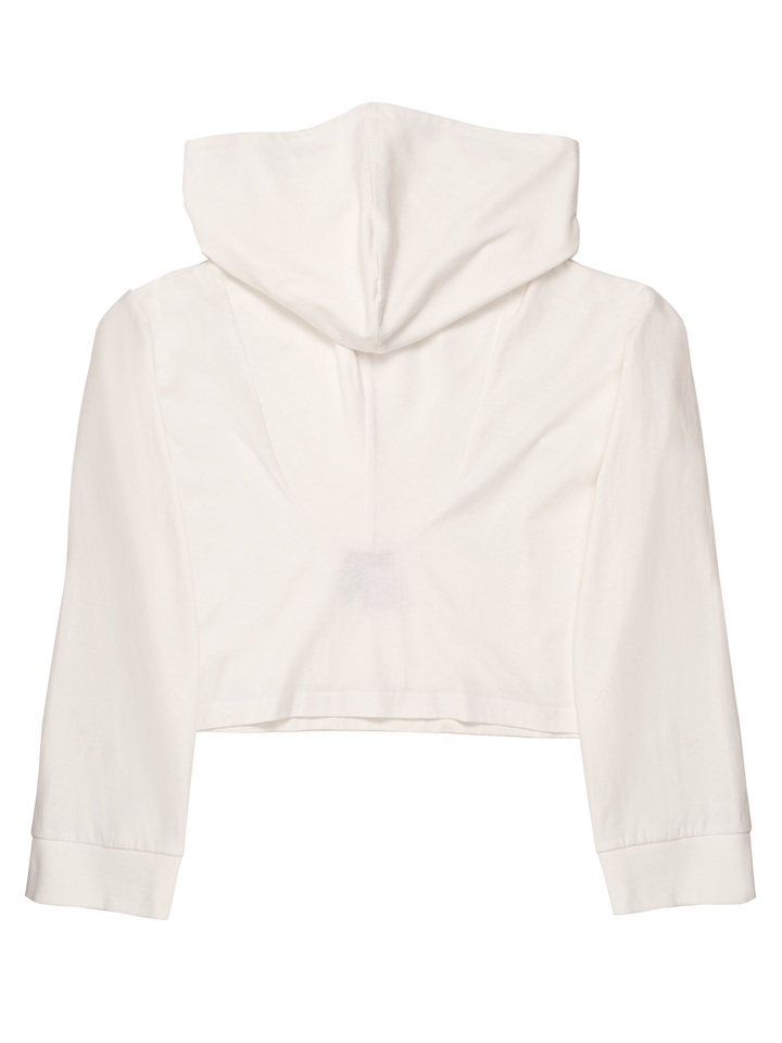 Natasha Zinko Underwear Pouch Pocket Cropped Hoodie