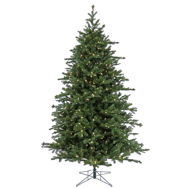 national tree company 10 ft. Pre-Lit Douglas Fir Hinged Tree with Warm White LED Lights