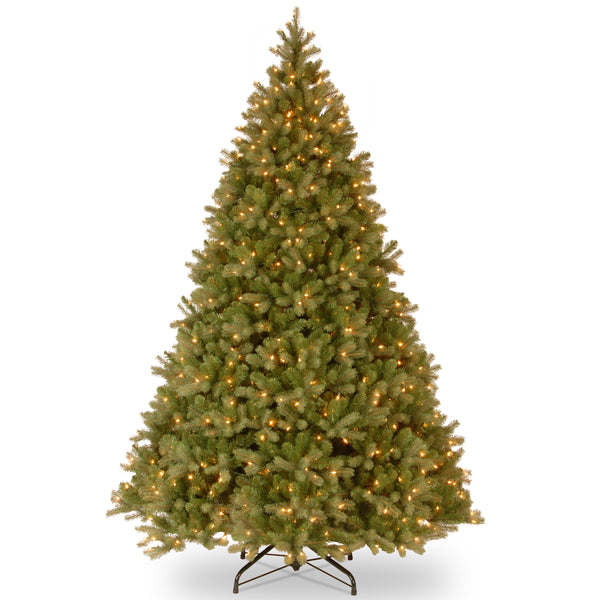 national tree company 10 ft. Pre-Lit Downswept Douglas Fir Tree with Dual Color LED Lights