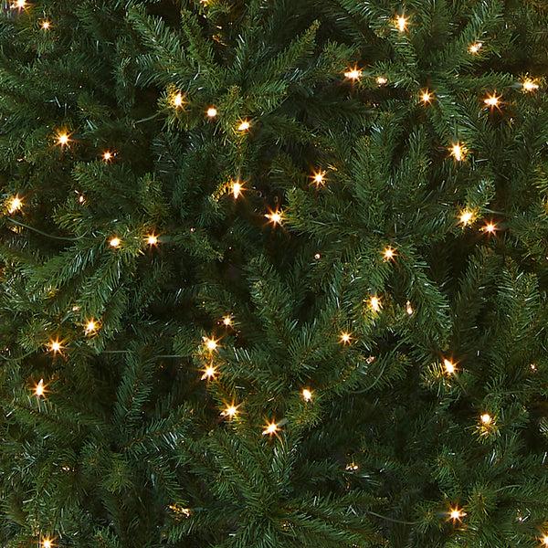 National Tree Company 10 Ft. Pre-Lit Kingswood Fir Pencil Slim Tree With Clear Lights
