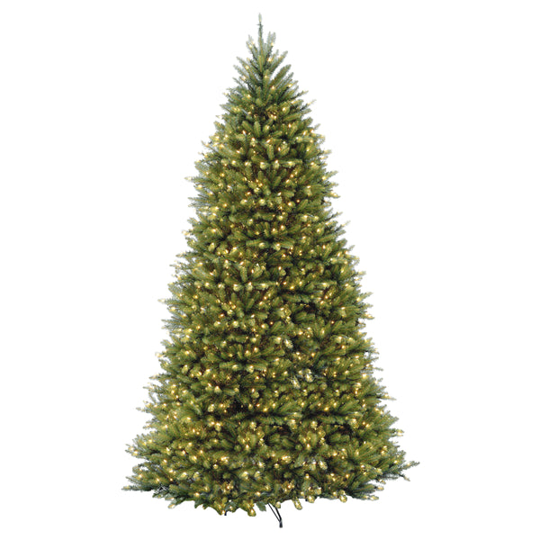 national tree company 12 ft. Pre-Lit Dunhill Fir Tree with Clear Lights