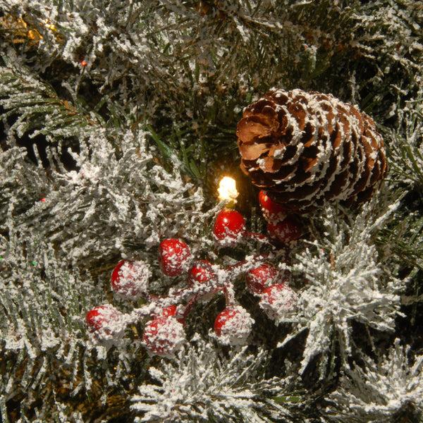National Tree Company 2 Ft. Pre-Lit Dunhill Fir Tree With LED Lights
