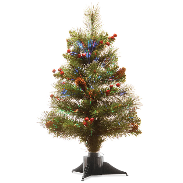 national tree company 2 ft. Pre-Lit Fiber Optic Crestwood Tree national tree company 2 ft. Pre-Lit Fiber Optic Crestwood Tree