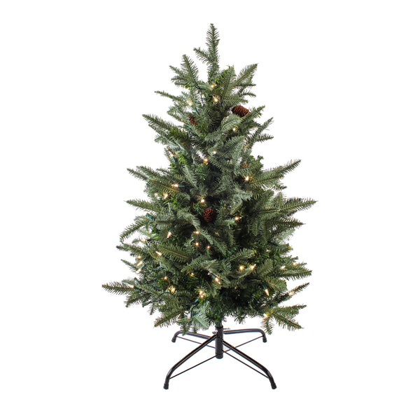 national tree company 3 ft. Pre-Lit Pathway Tree with Clear Lights