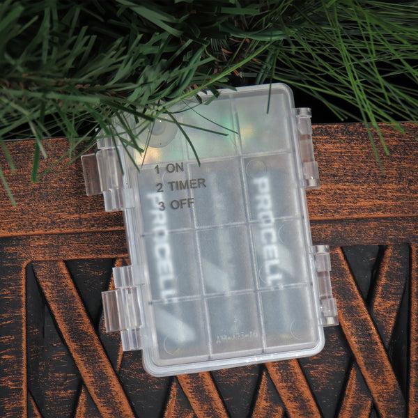 National Tree Company 3 Ft. Pre-Lit Yuletide Glam Tree With Warm White LED Lights