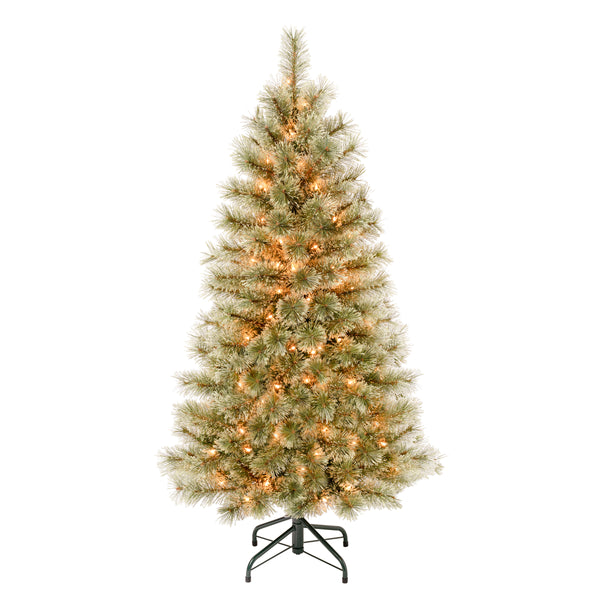 national tree company 4.5 ft. Pre-Lit Arcadia Pine Cashmere Tree with Clear Lights