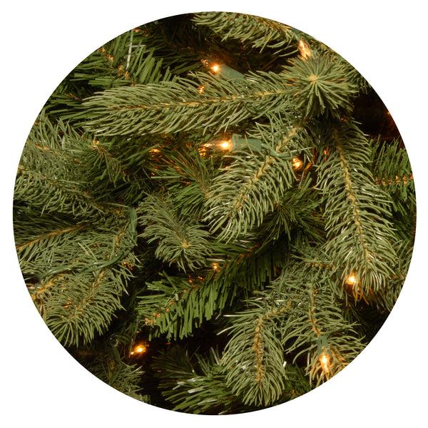 National Tree Company 4.5 Ft. Pre-Lit Downswept Douglas Fir Tree With Clear Lights