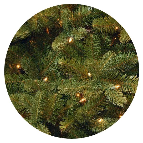 National Tree Company 4 Ft. Pre-Lit Downswept Douglas Fir Tree With Clear Lights