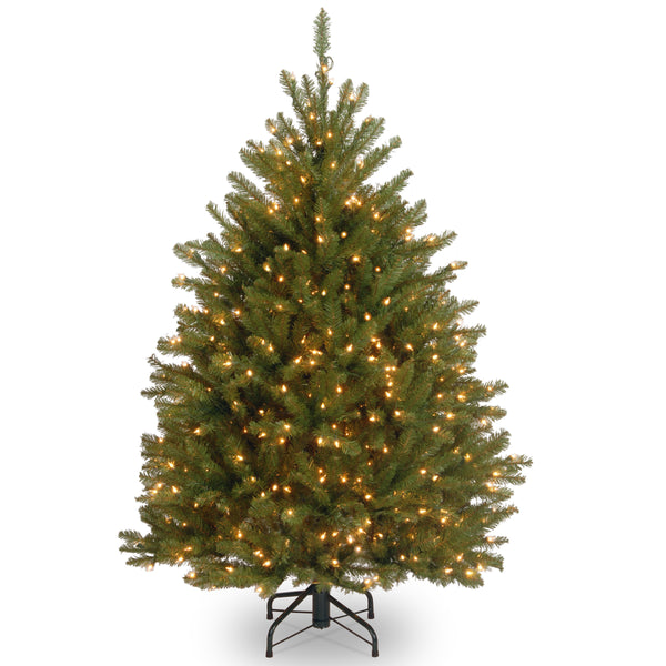 national tree company 4 ft. Pre-Lit Dunhill Fir Tree with Clear Lights