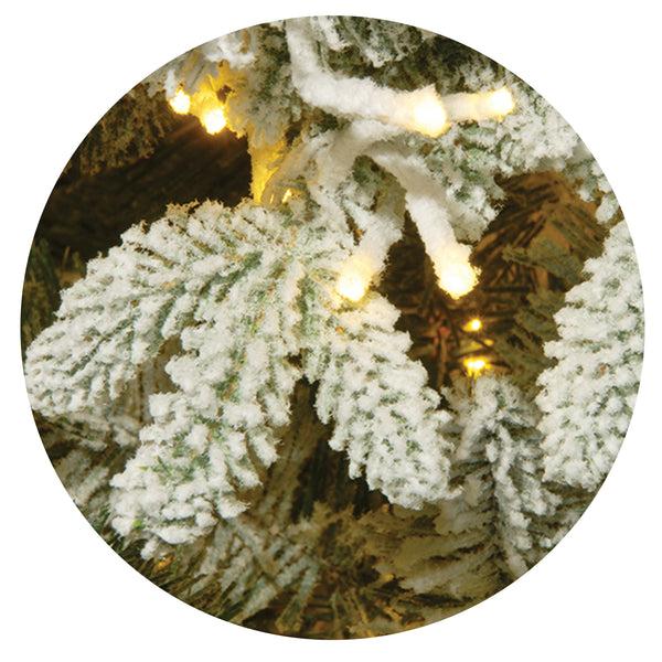 National Tree Company 4 Ft. Pre-Lit Iceland Fir Tree With Clear Lights