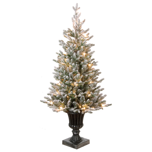 national tree company 4 ft. Pre-Lit Iceland Fir Tree with Clear Lights