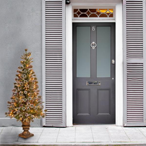 National Tree Company 4 Ft. Pre-Lit Liberty Pine Tree With Clear Lights