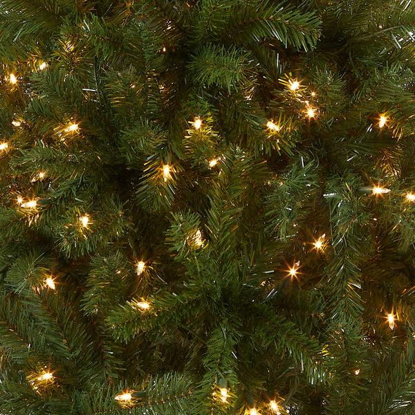 National Tree Company 5 Ft. Pre-Lit North Valley Spruce Tree With Clear Lights