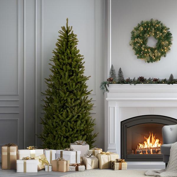 National Tree Company 6.5 Ft. Natural Fraser Fir Slim Tree