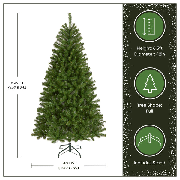 National Tree Company 6.5 Ft. North Valley Spruce Tree