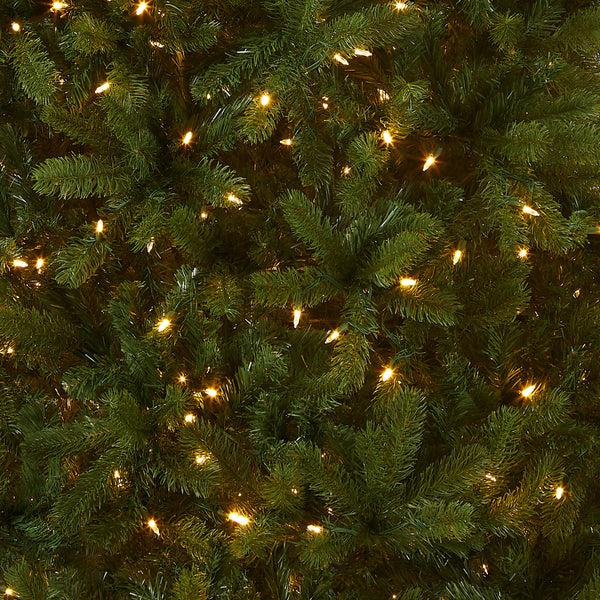 National Tree Company 6.5 Ft. Pre-Lit Downswept Douglas Fir Tree With Dual Color LED Lights