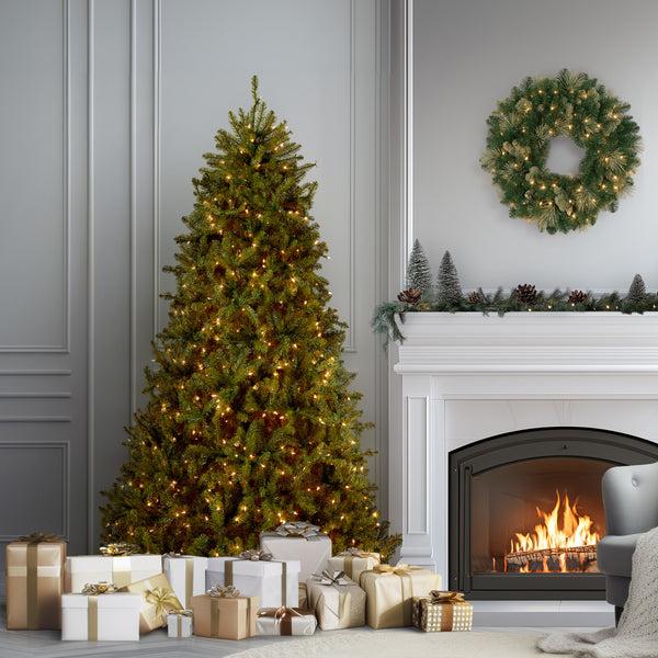 National Tree Company 6.5 Ft. Pre-Lit Dunhill Fir Tree With Clear Lights
