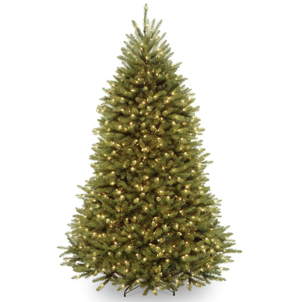 national tree company 6.5 ft. Pre-Lit Dunhill Fir Tree with PowerConnect Clear Lights