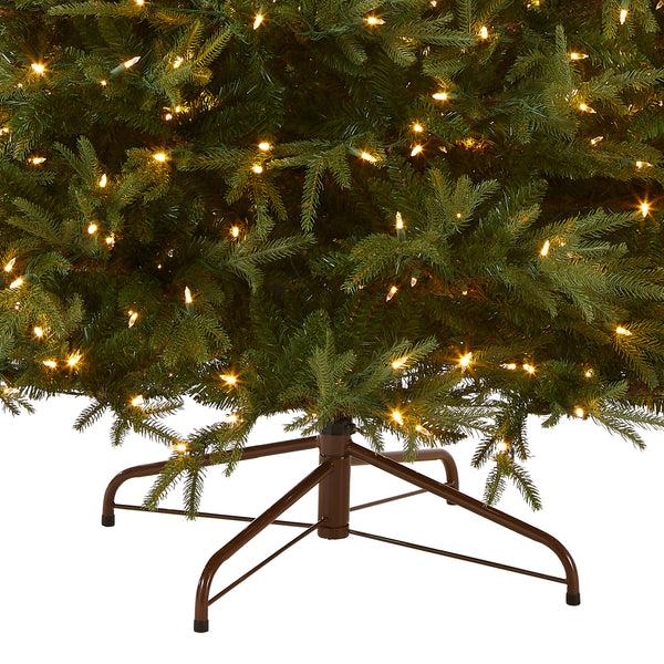 National Tree Company 6.5 Ft. Pre-Lit Fraser Grande Tree With Dual Color LED Lights