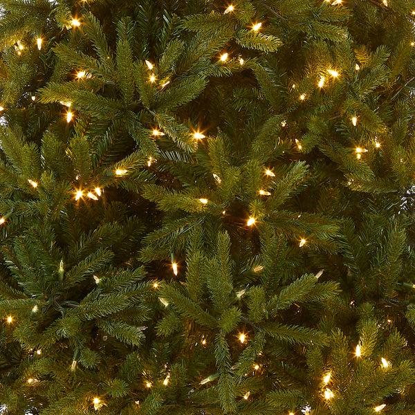 National Tree Company 6.5 Ft. Pre-Lit Jersey Fraser Fir Medium Tree With Dual Color LED Lights