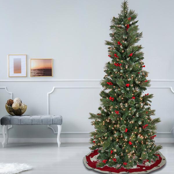 National Tree Company 6.5 Ft. Pre-Lit Meadowlark Pencil Tree With Clear Lights