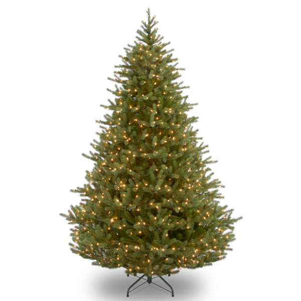 national tree company 6.5 ft. Pre-Lit Norway Spruce Tree with Clear Lights