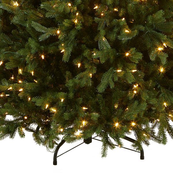 National Tree Company 6.5 Ft. Pre-Lit Princeton Fraser Fir Tree With PowerConnect Dual Color LED Lights