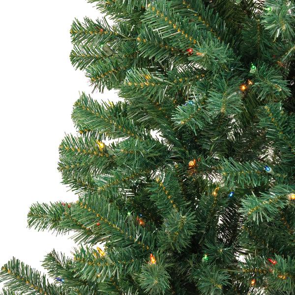 National Tree Company 6 Ft. Acacia Tree With Multicolor Lights