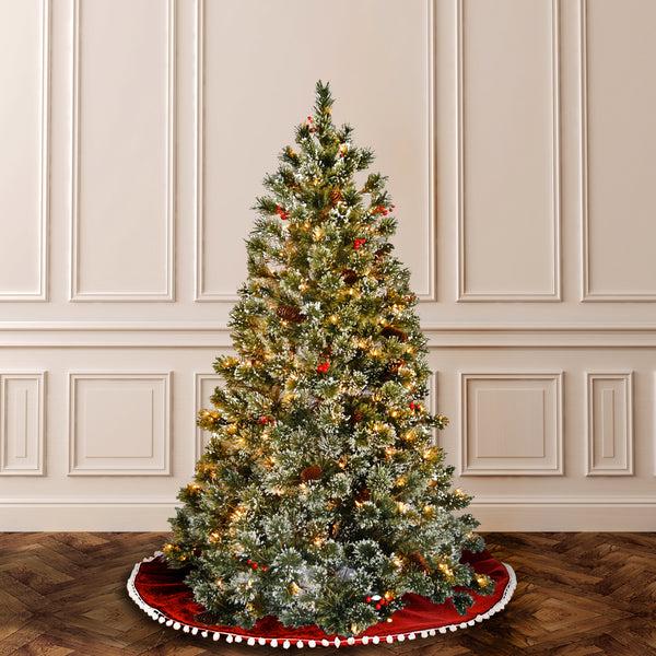 National Tree Company 6 Ft. Pre-Lit Cashmere Tree With Clear Lights