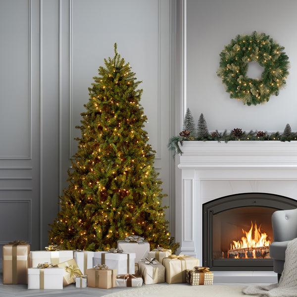 National Tree Company 6 Ft. Pre-Lit Dunhill Fir Tree With Clear Lights