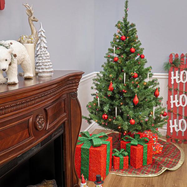 National Tree Company 6 Ft. Pre-Lit Kincaid Spruce Tree With Multicolor Lights