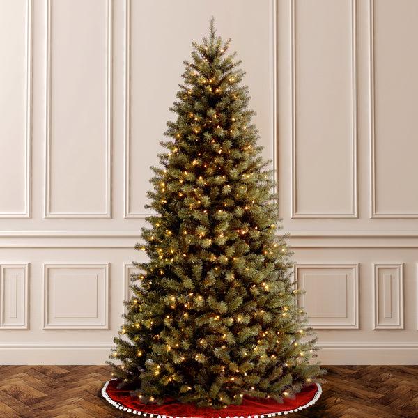 National Tree Company 6 Ft. Pre-Lit North Valley Spruce Tree With Clear Lights