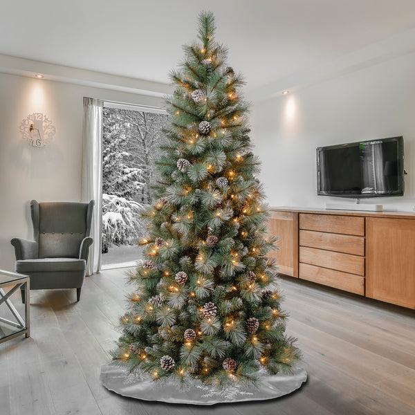 National Tree Company 6 Ft. Pre-Lit Perry Mixed Pine Tree With Clear Lights