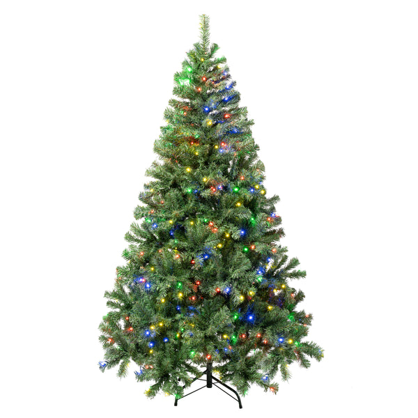 national tree company 6 ft. Pre-Lit Sagamore Tree with Multi LED Lights
