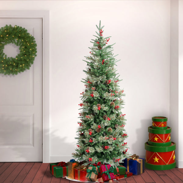 National Tree Company 6 Ft. Virginia Pine Mixed Slim Tree