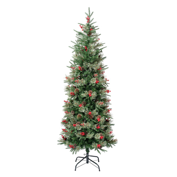 national tree company 6 ft. Virginia Pine Mixed Slim Tree