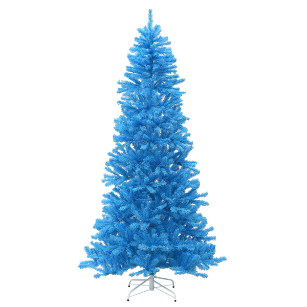 national tree company 7.5 ft. Colored Trees Blue Tree