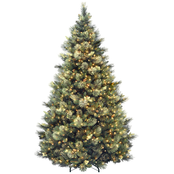 national tree company 7.5 ft. Pre-Lit Carolina Pine Tree with 1000 Clear Lights