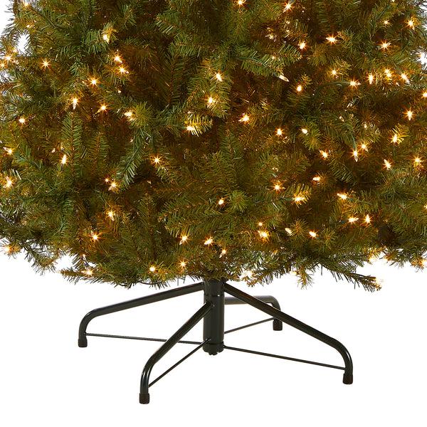 National Tree Company 7.5 Ft. Pre-Lit Dunhill Fir Slim Tree With Clear Lights